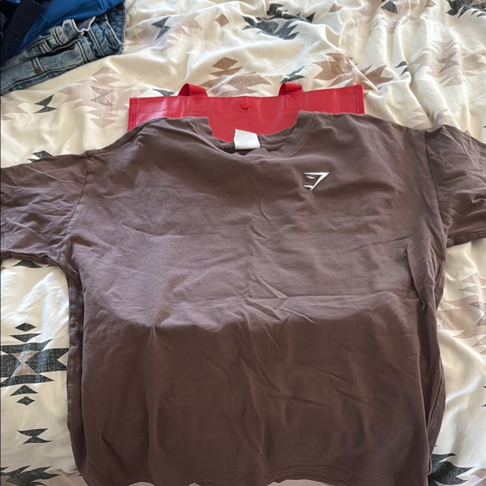 Gymshark Mauve Oversized Tee